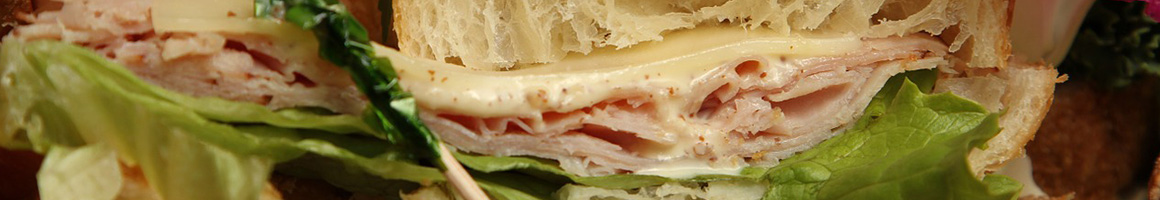 Eating Sandwich at Submarine King restaurant in Burbank, CA.
